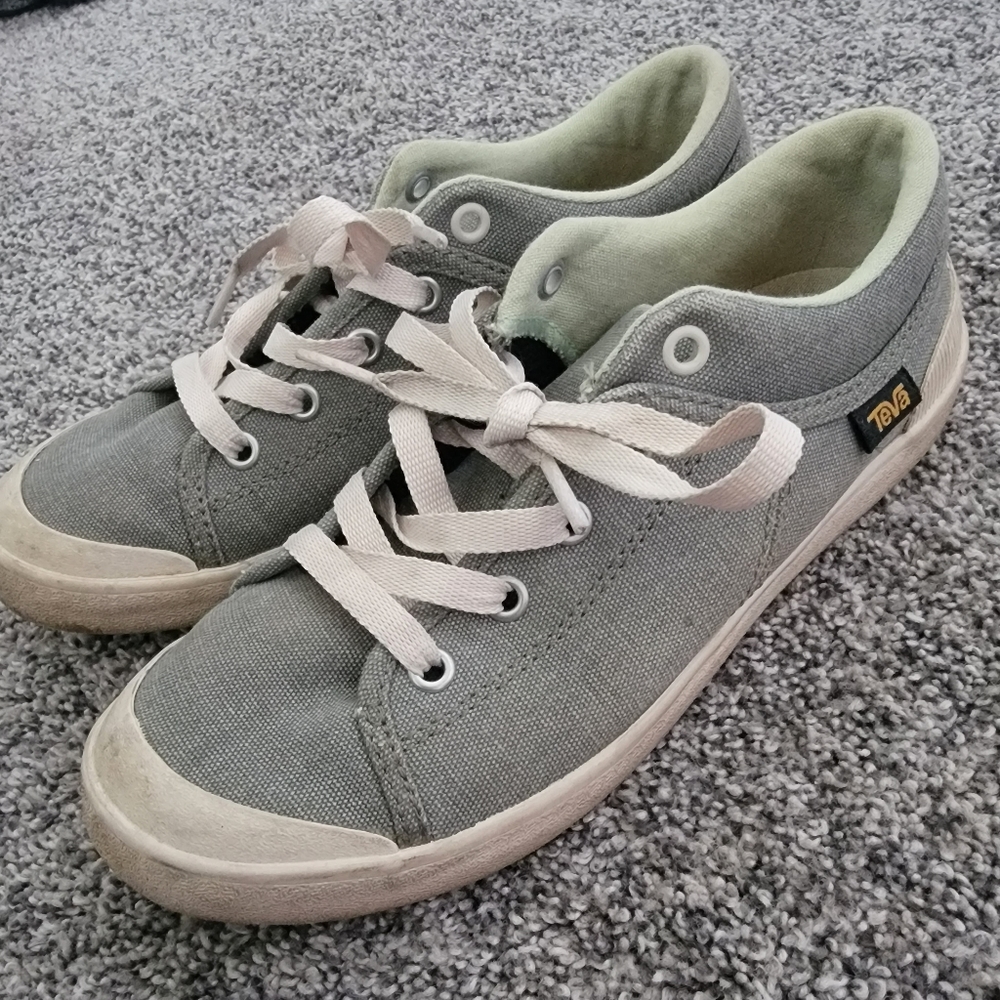 Women's Teva Freewheel Washed Canvas Sneaker